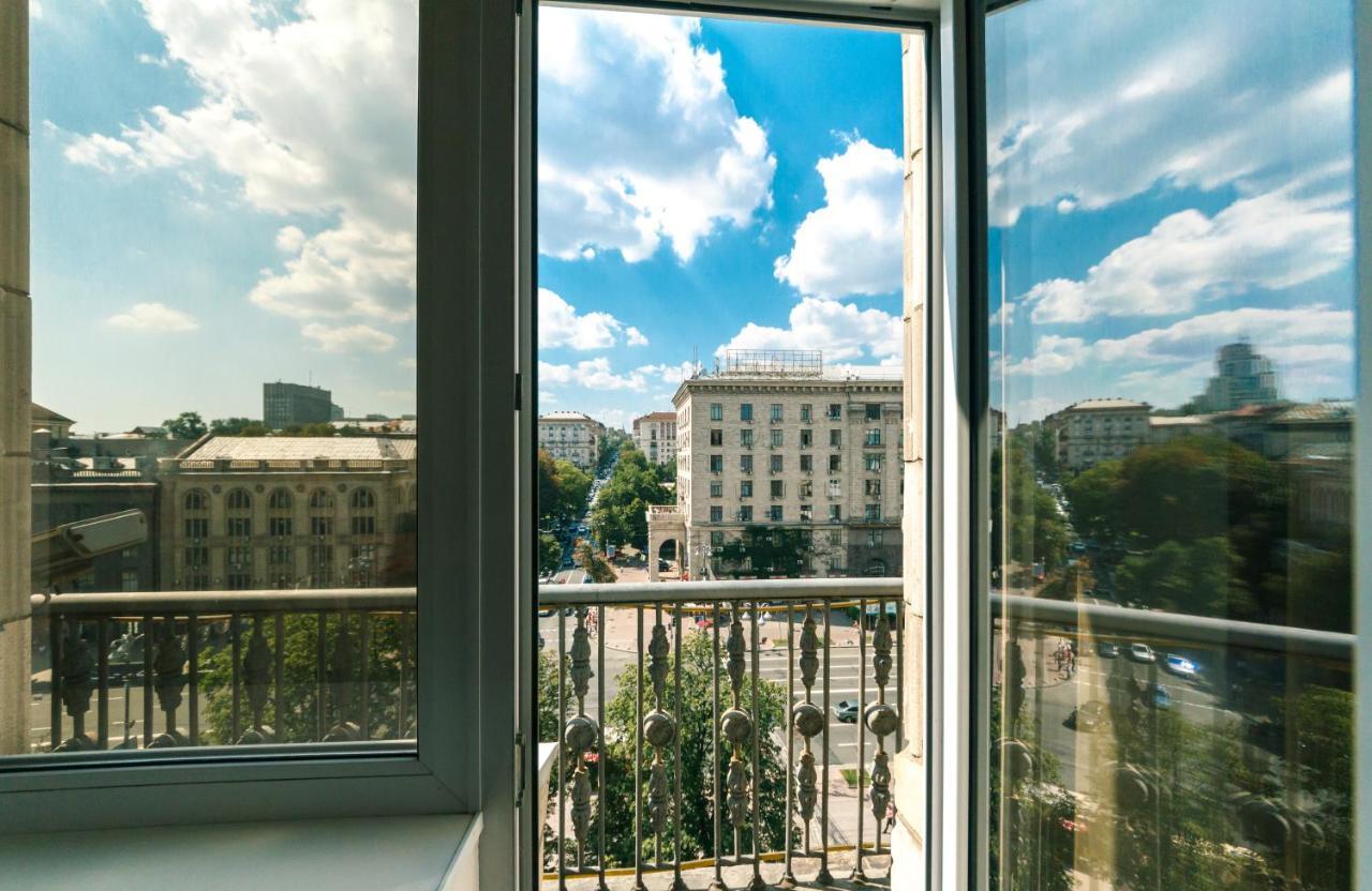 Квартира На Крещатике Kiev Extérieur photo